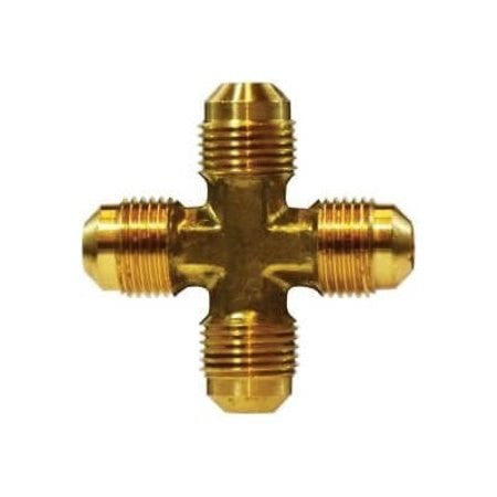 4-Way Brass 3/8" Flared Fitting