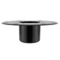 Pedestal Leg Flush Mount Base