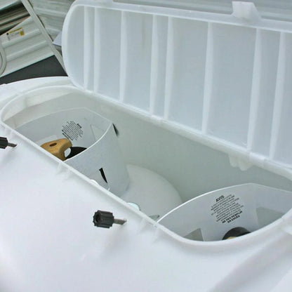 Dual LP Tank Cover (White)