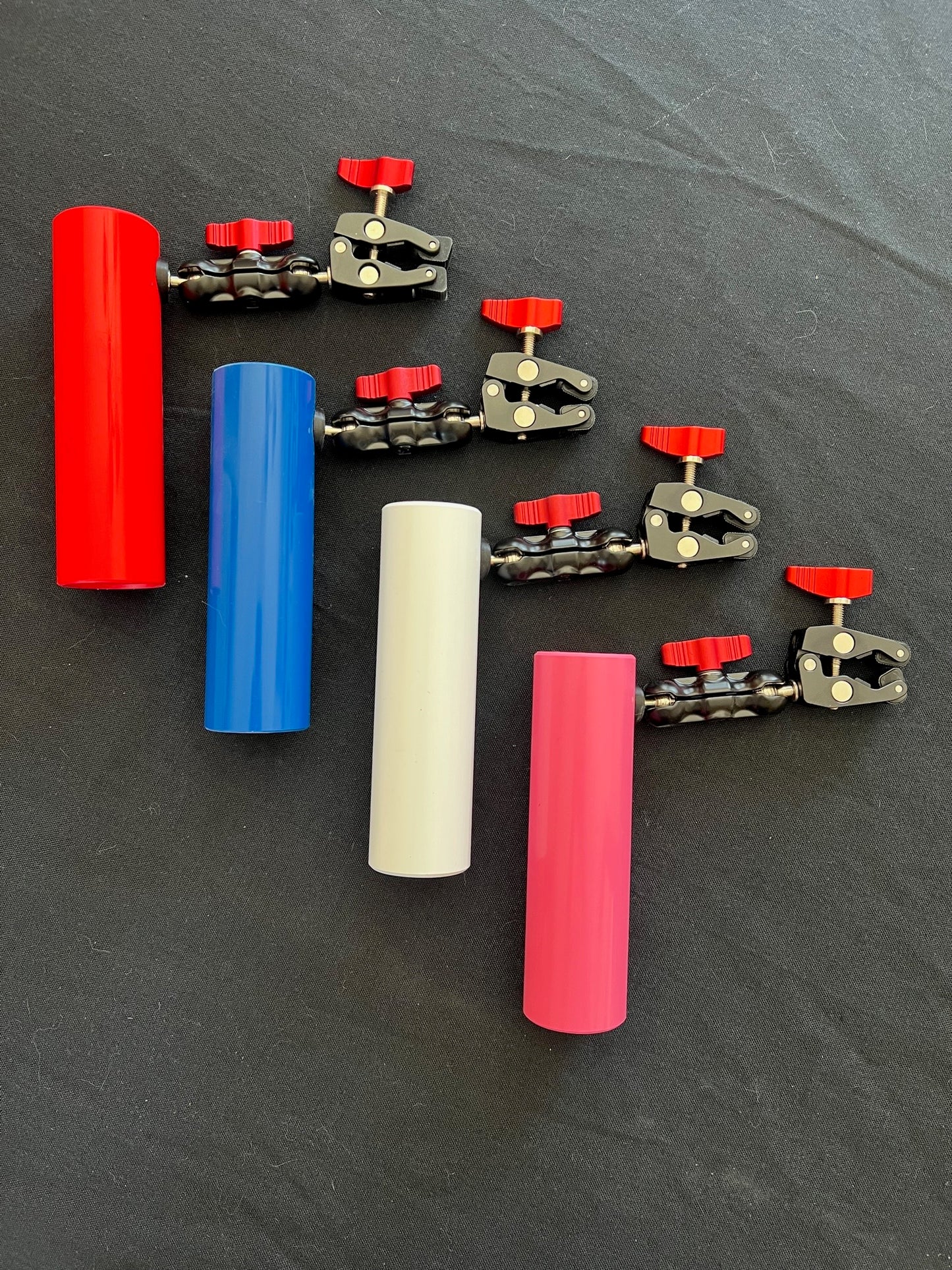 Frozen Pole Rod Holder Clamp-On with Articulated Ball Joint