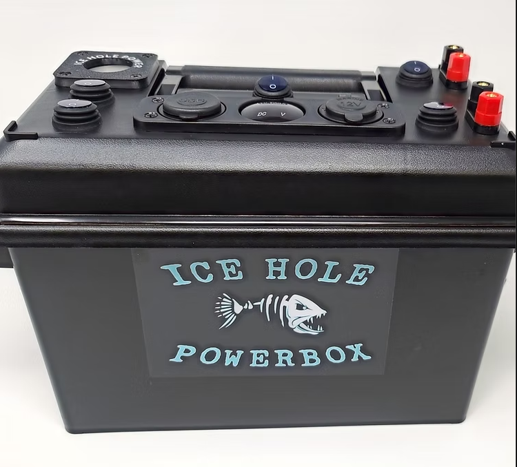 arctic boy ice fishing box MTM IFB-1-30 Rod Box, Storage & Transport Case for Ice Fishing Rods, Holds up to 8 Rods, Secure Latch Design, Strong Handle, USA Made, Red This lunch box features dual carry handles and includes a sandwich The "Original" Ice Hole Power