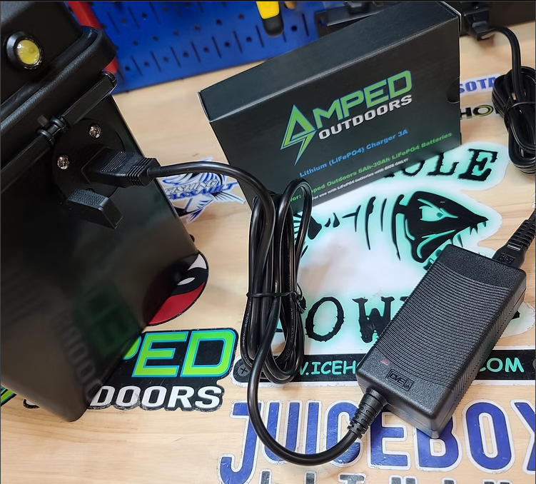Ice Hole Power Deluxe Box | Lithium Battery Power Box for Ice Fishing Fish House Supply Ice Hole Power Deluxe Box | Lithium Battery Power Box for Ice Fishing Fish House Supply