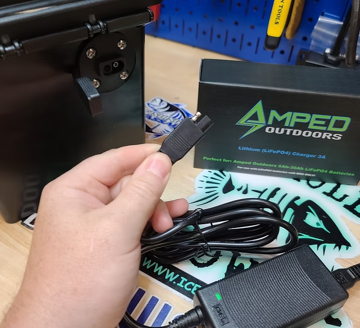 Ice Hole Power Deluxe Box | Lithium Battery Power Box for Ice Fishing Fish House Supply Ice Hole Power Deluxe Box | Lithium Battery Power Box for Ice Fishing Fish House Supply