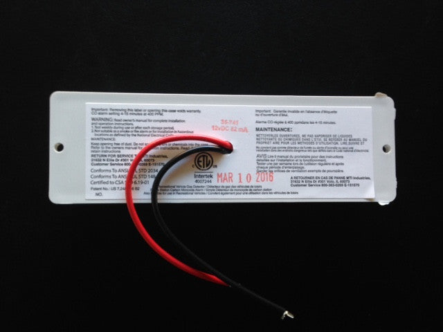 Safe T Alert RV Dual Combo LP Gas & CO Alarm