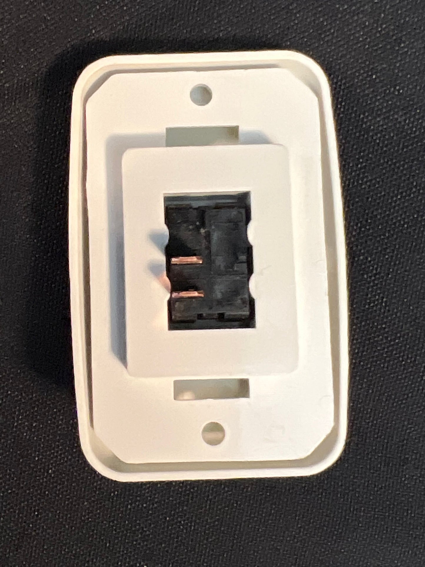 Interior Single Switch  12volt -White