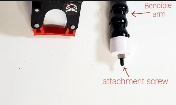 Ice Pirate  Wally Waker WITH P-hook bendable arm