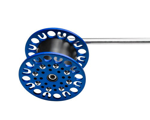 Ultimate Rattle Reel - Blue | Stainless Steel | Fish House Supply