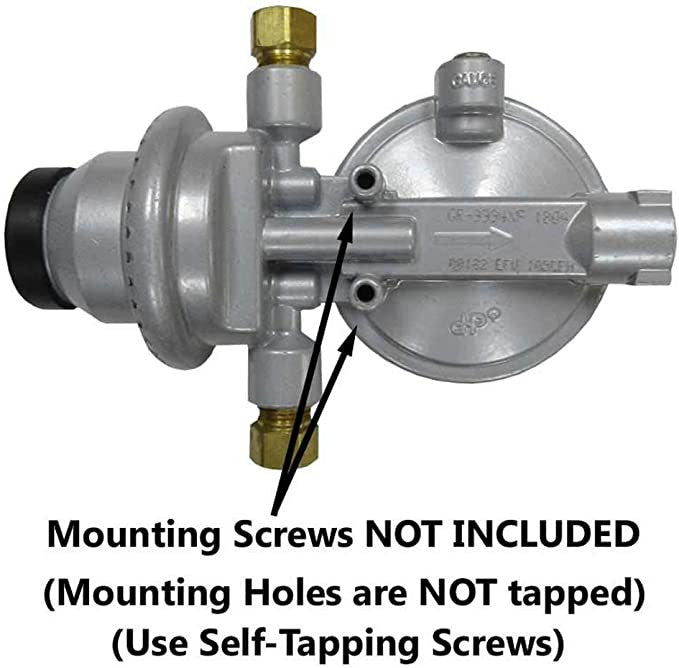 LP Dual 2-Stage EZ on/off Auto/Changeover Regulator (QCC)Pigtails