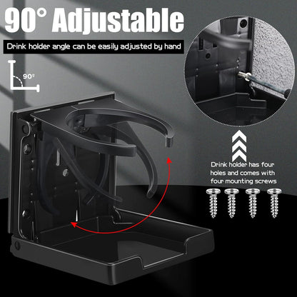 Foldable Wall Mount Cup Holder