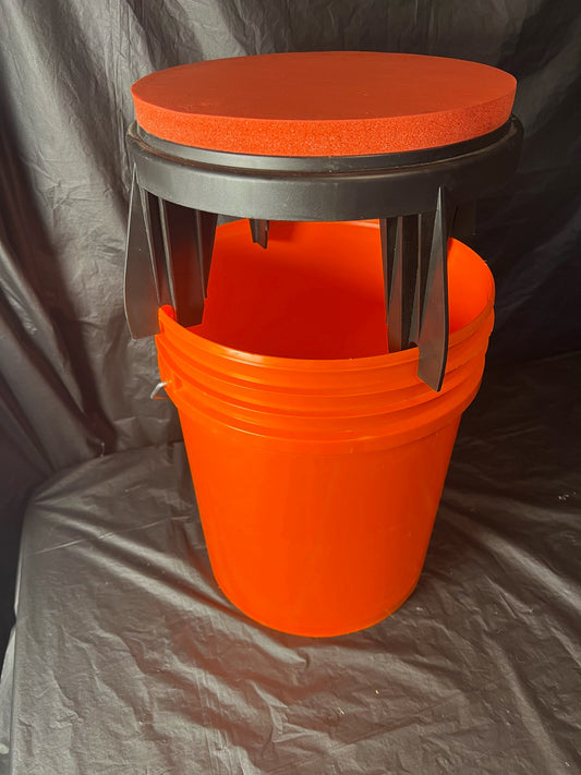 The Original Bucket Stool-Orange