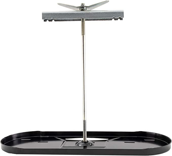 Dual LP Tank Holder for 30lb Tanks  (Black)