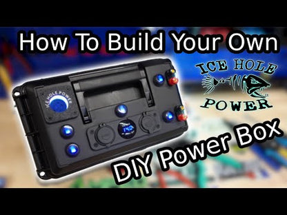 Ice Hole Power Deluxe Power Box-DIY (Predrilled)