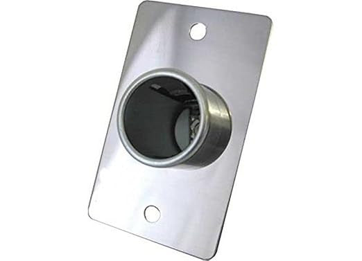 Prime (08-5015) 12 Volt Chrome Utility Outlet