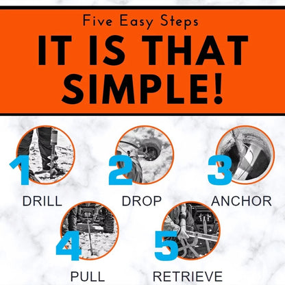 Arctic Anchor-Self Recovery Ice Anchor