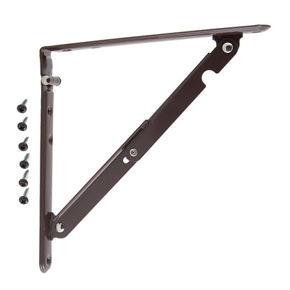 2-Pack  Folding Shelf Brackets w/mounting screws