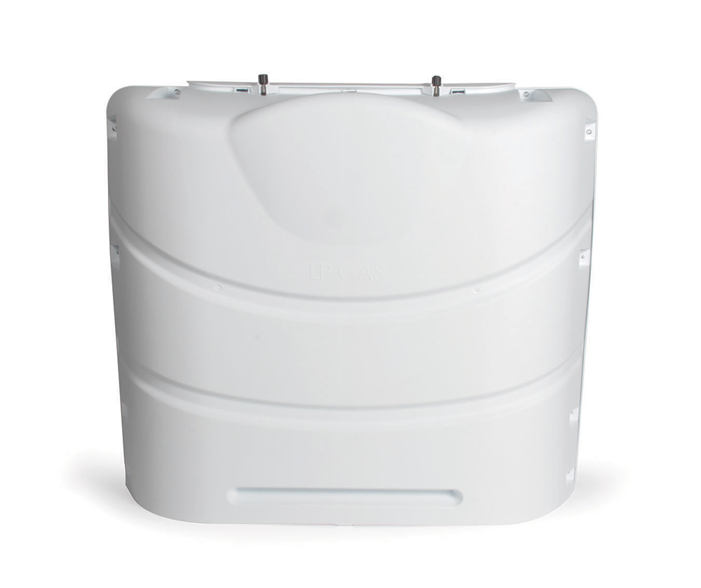 Dual LP Tank Cover (White)